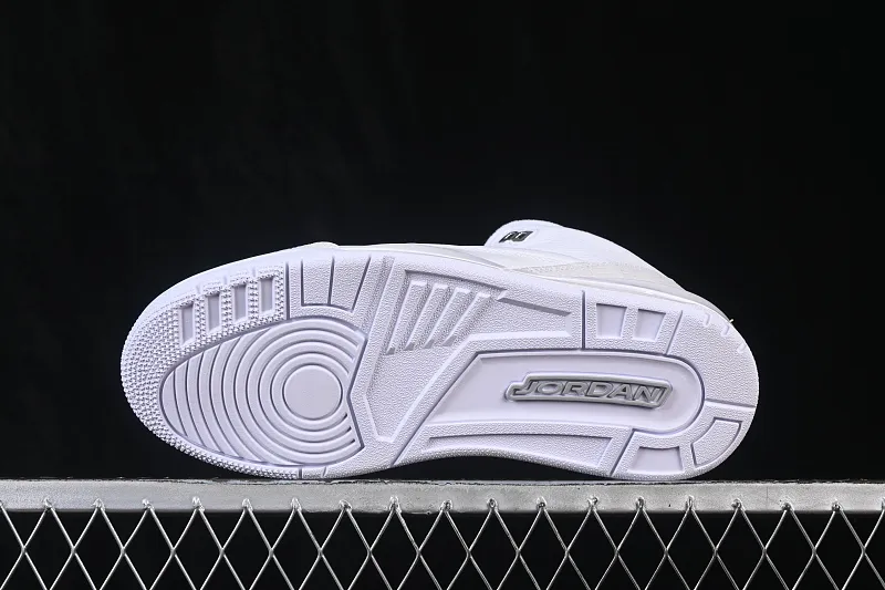 All categories Air Jordan Jordan series basketball shoes Air Jordan 3 LJR version Air Jordan 3 Retro "Pure Money" AJ3 Joe 3 replica white cat CT8532-111